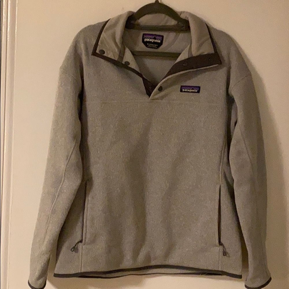 Patagonia womens snap fleece pullover